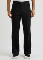 Second Layer El Valluco Straight-leg Wool Trousers Black