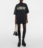 Balenciaga - Camden platform leather knee-high boots