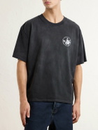 NAHMIAS - Youth Enrichment Program Printed Cotton-Jersey T-Shirt - Black