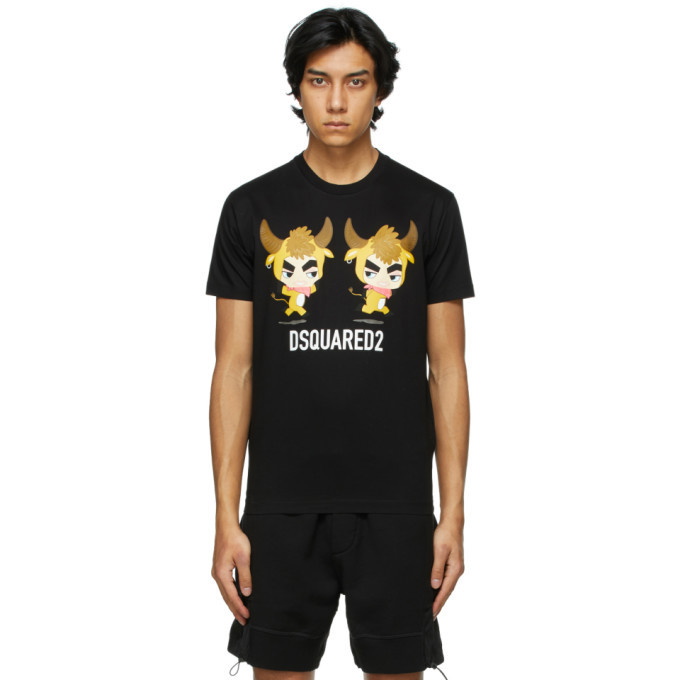 Photo: Dsquared2 Black Year Of The Ox T-Shirt