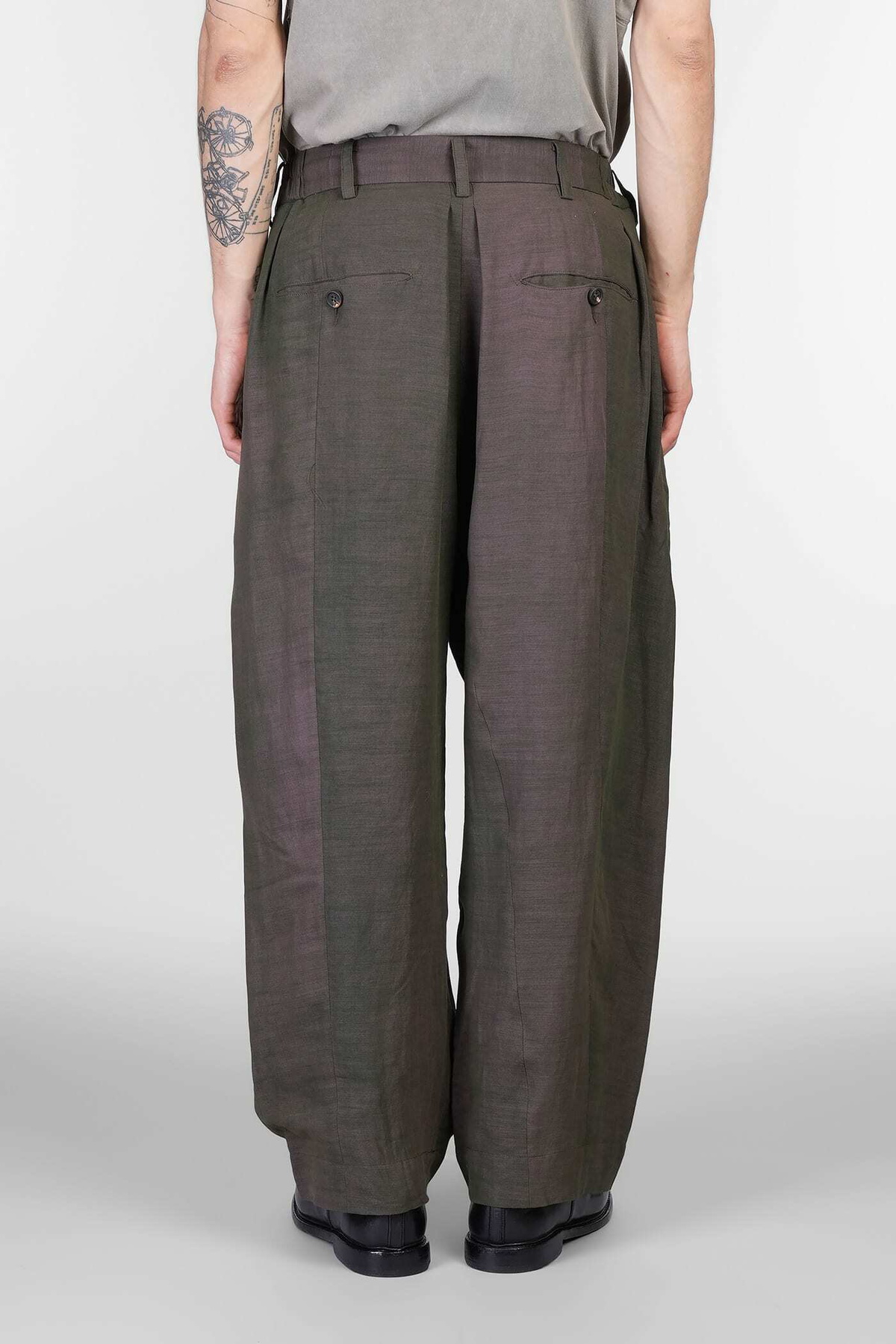 Ziggy Chen Pants In Multicolor Cotton