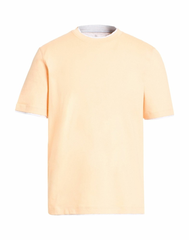 Photo: Brunello Cucinelli Mens T-shirt Apricot