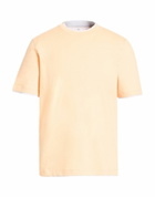 Brunello Cucinelli Mens T-shirt Apricot