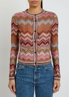 Missoni Zigzag Fine-knit Cardigan Multicoloured