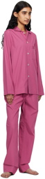 Tekla Purple Drawstring Pyjama Pants