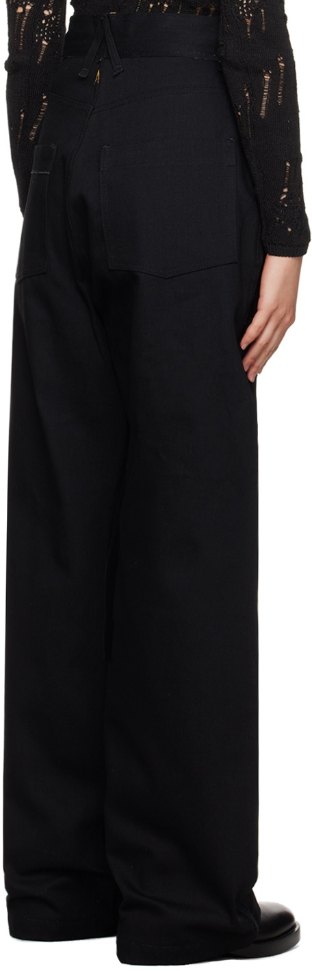 AIREI Black Big Fit Jeans