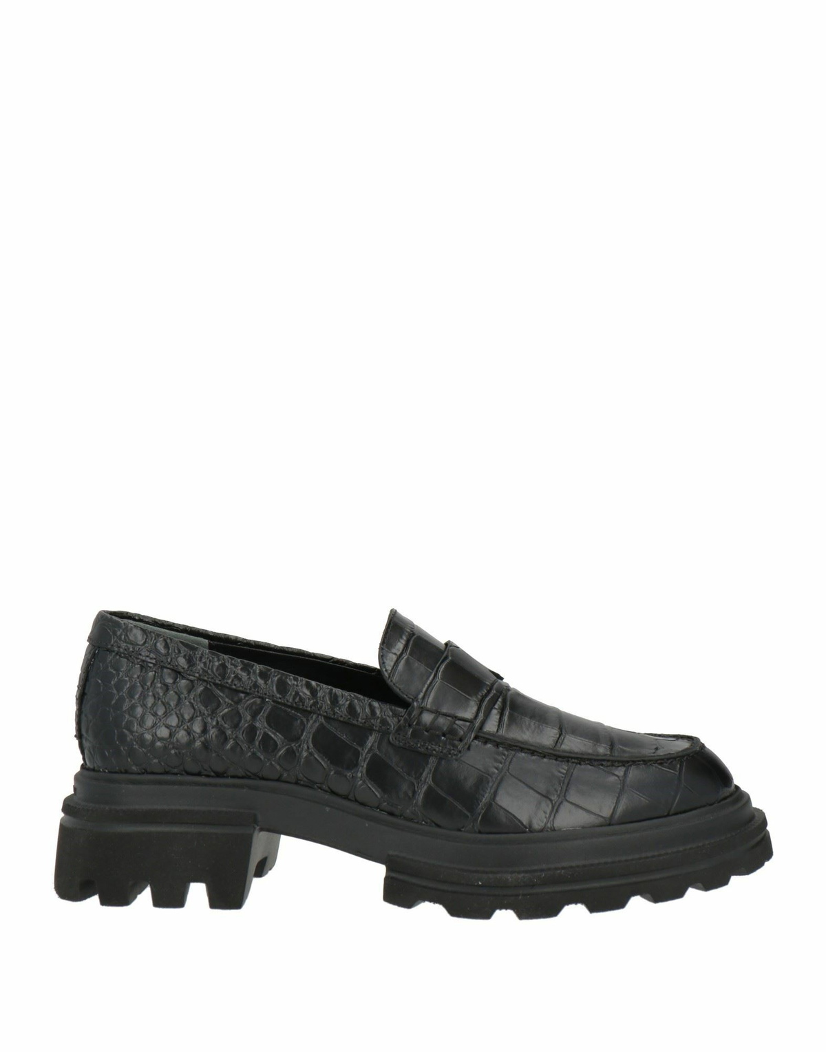 Hogan Womens Loafers in Black