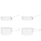 Snow Peak Aluminium 4 Piece Cook Set in Silver