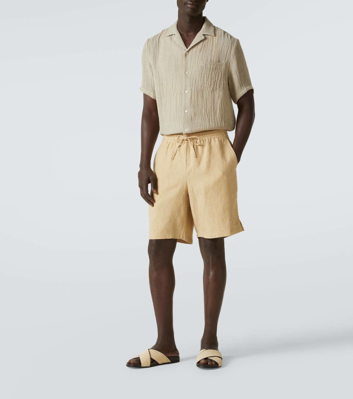 Le Kasha Linen shorts