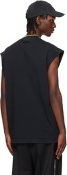 VETEMENTS Black 'SIN' Sleeveless Top