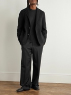 Mr P. - Double-Faced Brushed Cashmere and Yak-Blend Blazer - Black