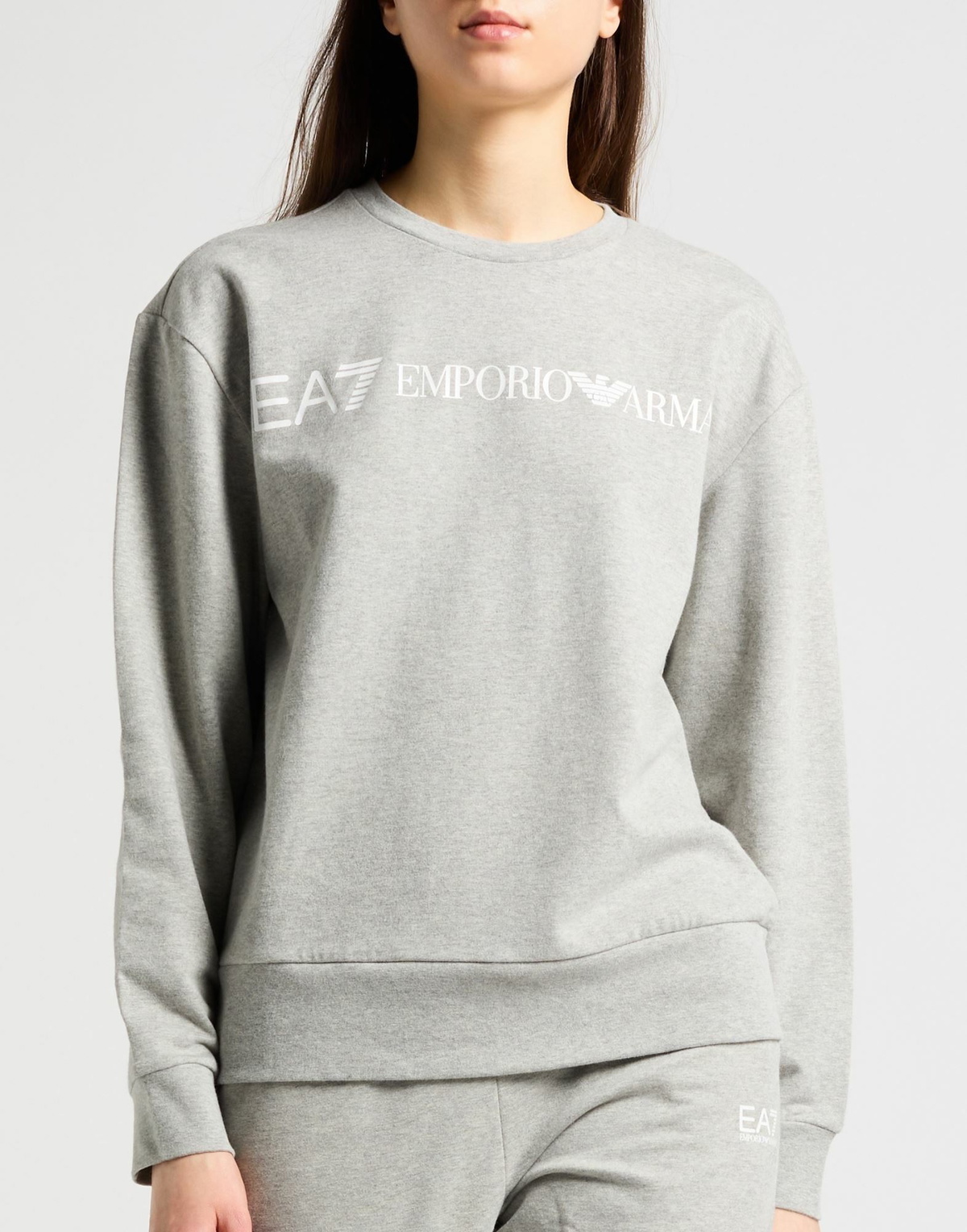 Ea7 Womens Tracksuit Light in Grey
