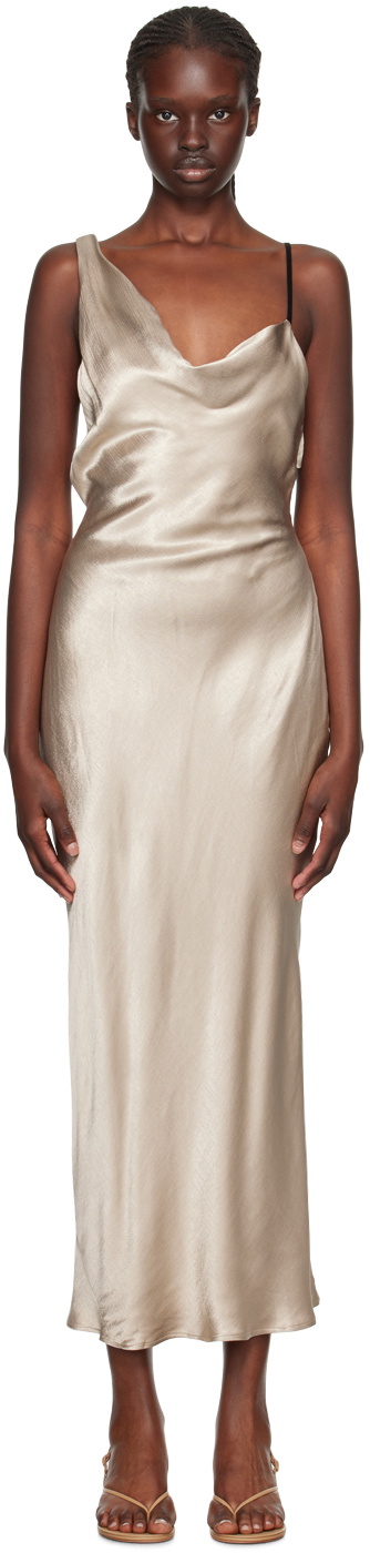 BEC + BRIDGE Beige Farah Maxi Dress BEC + BRIDGE