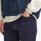 Beams Plus Men's 5 Pocket Denim Jeans in Indigo