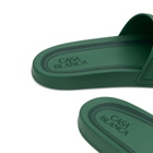 Casablanca Men's Pool Slider in Green