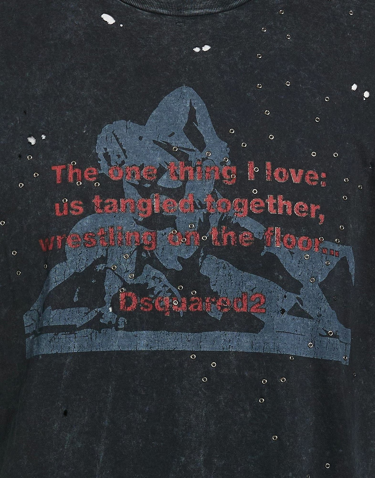 Dsquared2 Mens T-shirt Charcoal