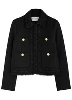 Rebecca Vallance Margo Tweed Jacket Black