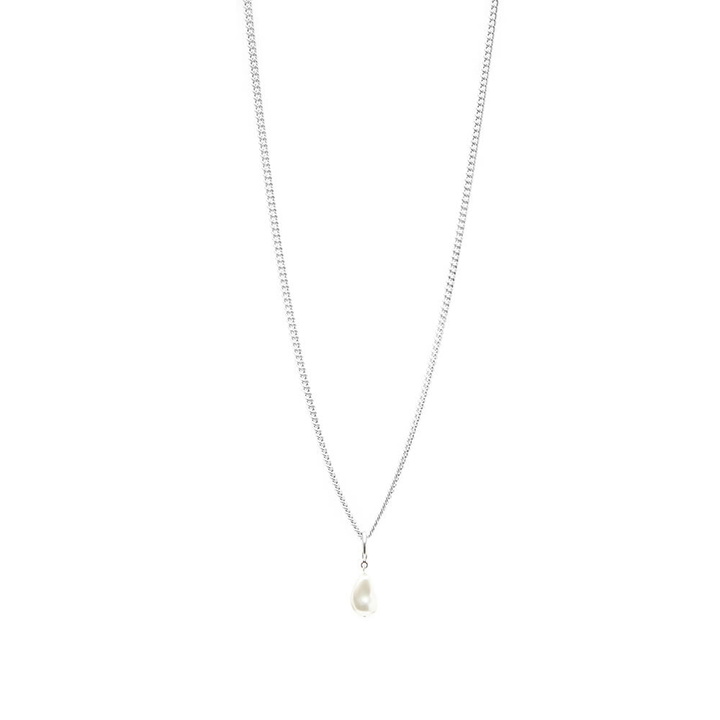 Photo: Isabel Marant Men's Rain Drop Necklace in Silver