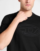 Diesel Mens T-shirt in Black