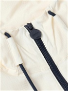adidas Originals - Todmorden Logo-Appliquéd Nylon-Ripstop Half-Zip Hooded Jacket - White