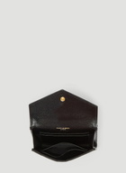 Saint Laurent Logo Plaque Envelope Wallet