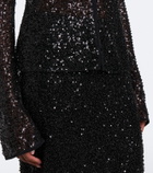SIR Cassia sequined top