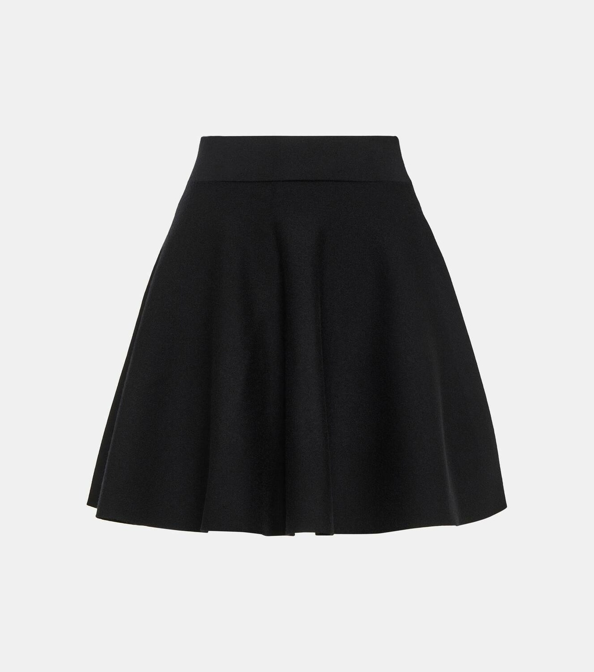 Nina Ricci Flared wool-blend miniskirt Nina Ricci