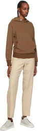 ZEGNA Beige Drawstring Trousers