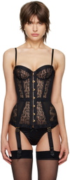 Agent Provocateur Black Mercy Corset