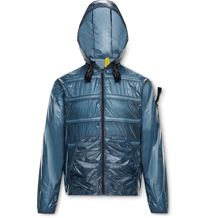 Photo: Moncler Genius - 5 Moncler Craig Green Peeve Shell Hooded Jacket - Blue