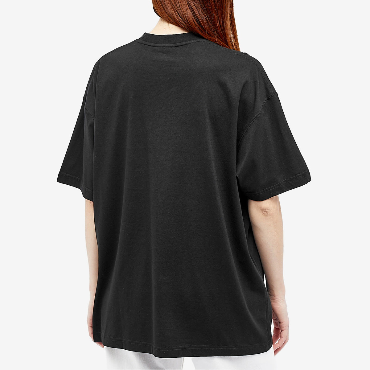 VTMNTS Women's Paris Crystal Logo T-Shirt in Black