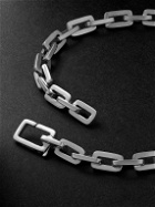 SHAY - Links Blackened Gold Diamond Bracelet - Silver