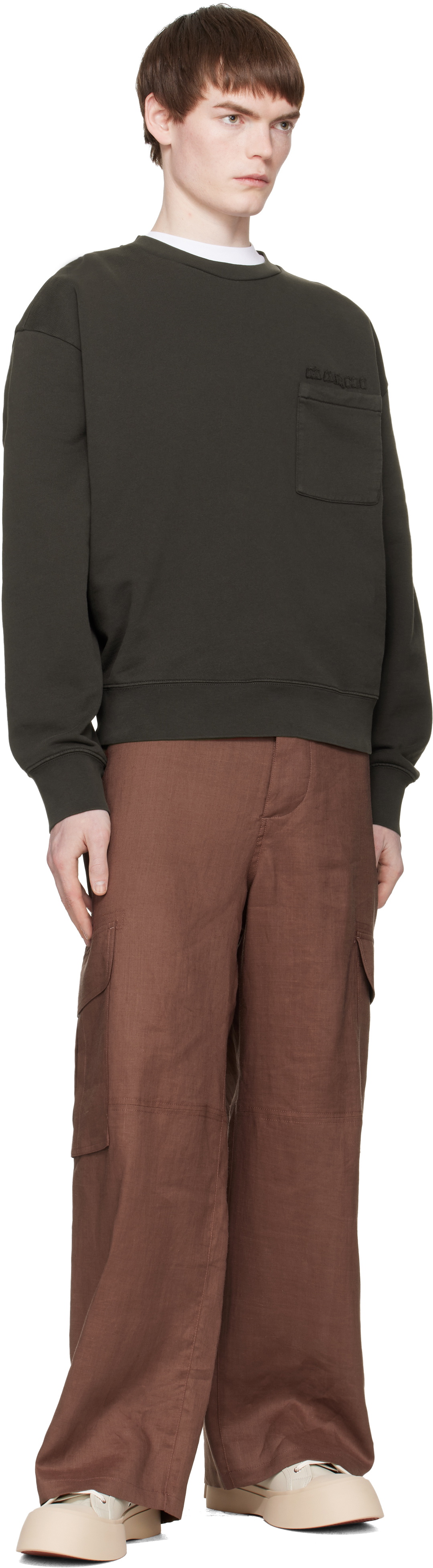 Marni Gray Pablo Sneakers