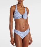 Heidi Klein Cape Cod U-Bar printed bikini top