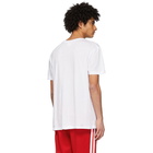 Lacoste White Ricky Regal Edition Print T-Shirt