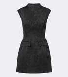 Veronica Beard Haworth floral jacquard minidress