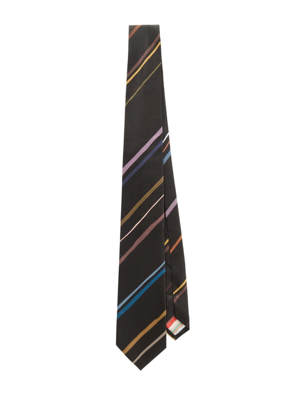 Photo: Paul Smith - 8cm Striped Silk Tie