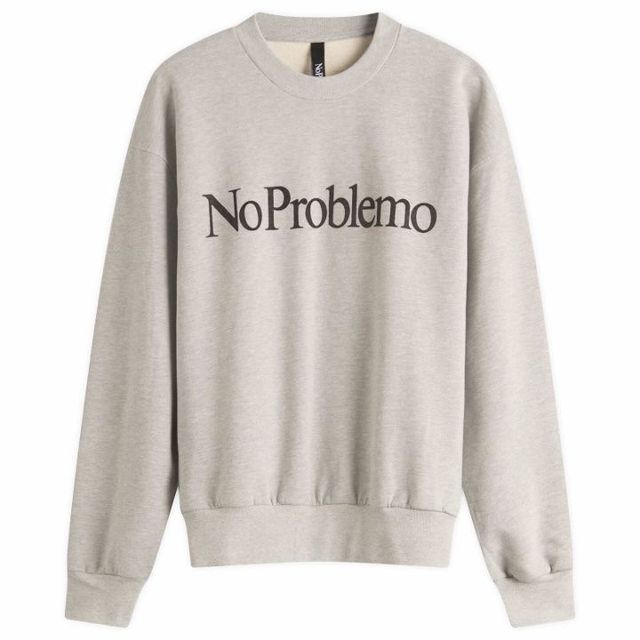 Photo: No Problemo Men's Sweatshirt in Grey Marl