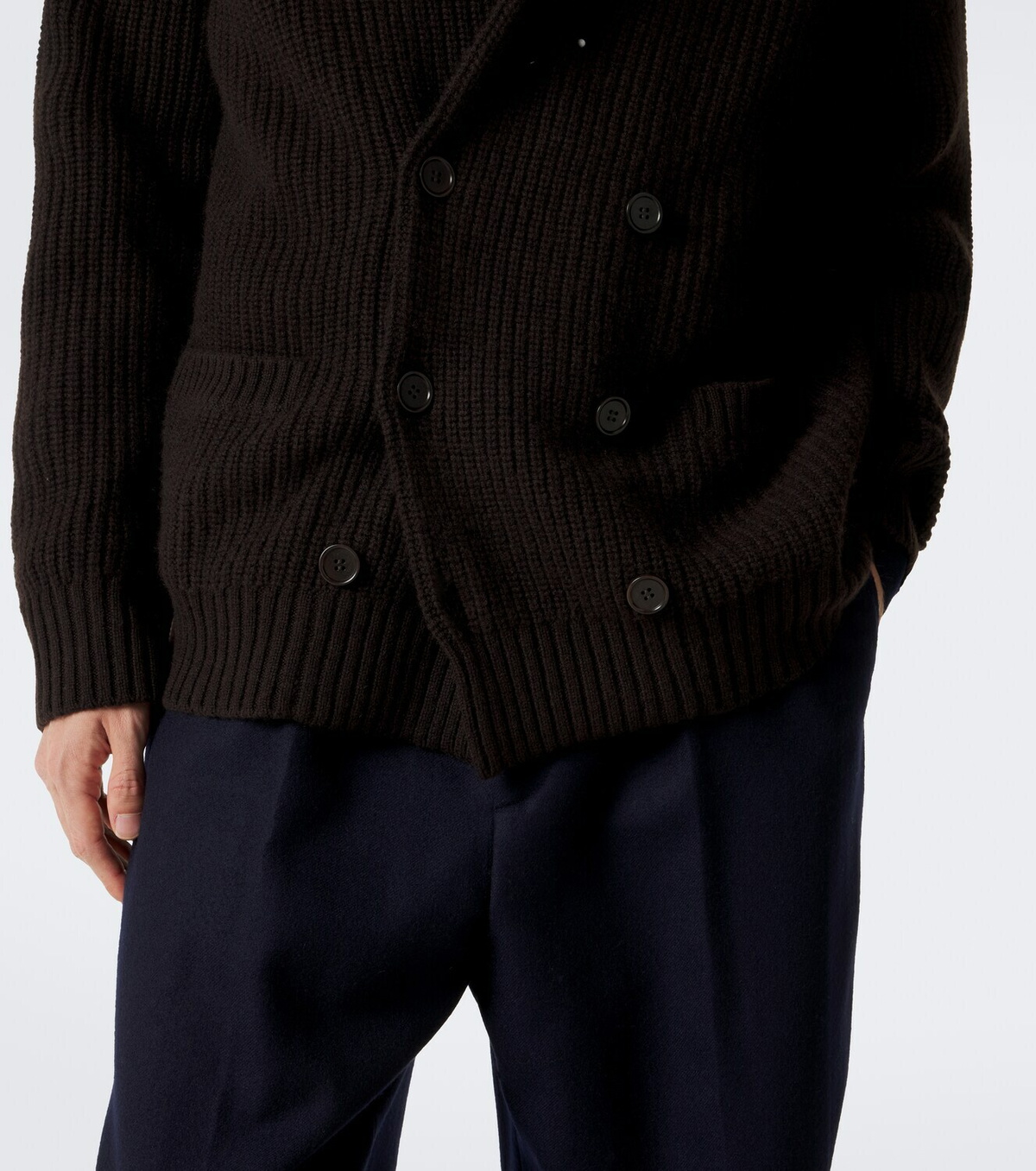 Lisa Yang Lyle double-breasted cashmere cardigan