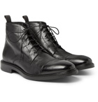 Paul Smith - Jarman Cap-Toe Leather Boots - Black