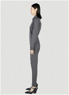 Prada - Classic Collar Jumpsuit in Grey