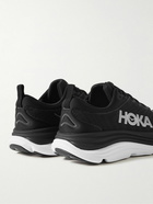 Hoka One One - Gaviota 5 Rubber-Trimmed Mesh Running Sneakers - Black