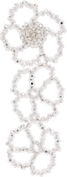 Pura Utz Triple Flower Ear Stick Single Earring