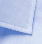 Kingsman - Turnbull & Asser Cotton and Linen-Blend Shirt - Blue