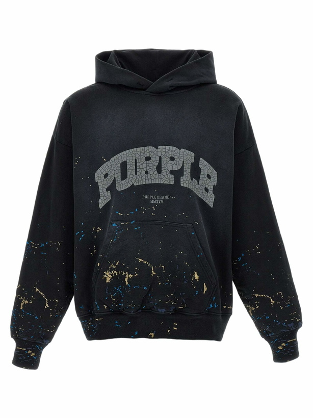 Photo: Purple Brand Embroidery Hoodie