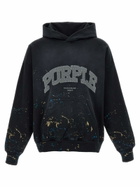 Purple Brand Embroidery Hoodie