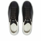 Alexander McQueen Men's Small Studded Oversized Sneakers in BlckWht&Sl