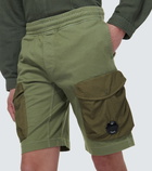 C.P. Company - Cotton jersey cargo shorts