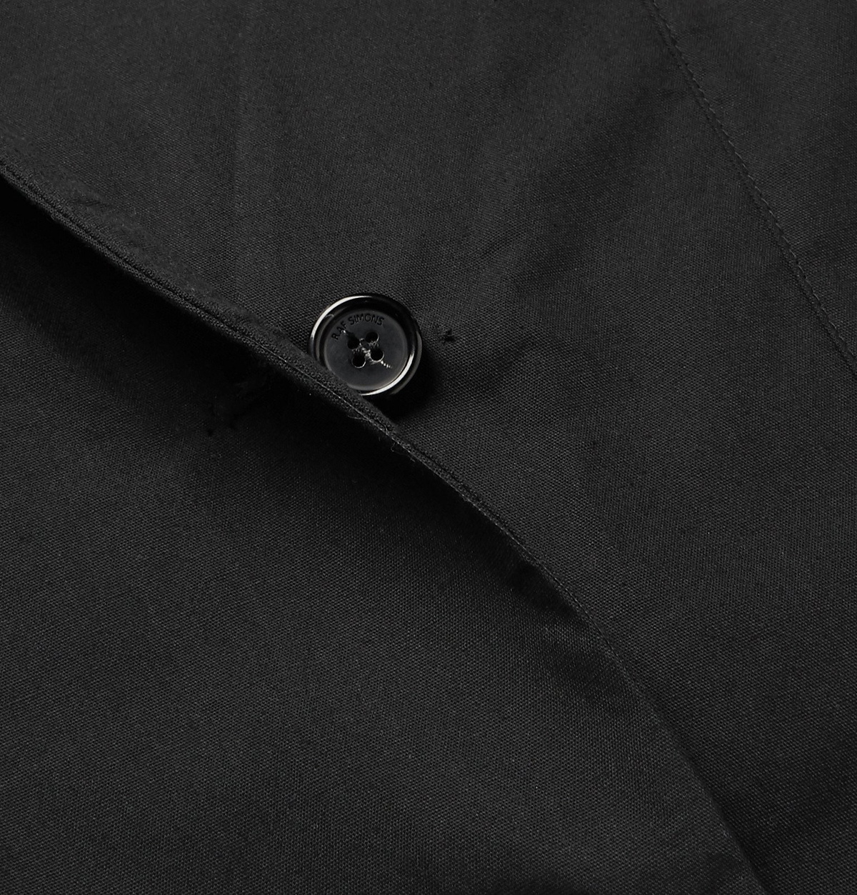 Raf Simons - Labo Cotton Coat - Black Raf Simons