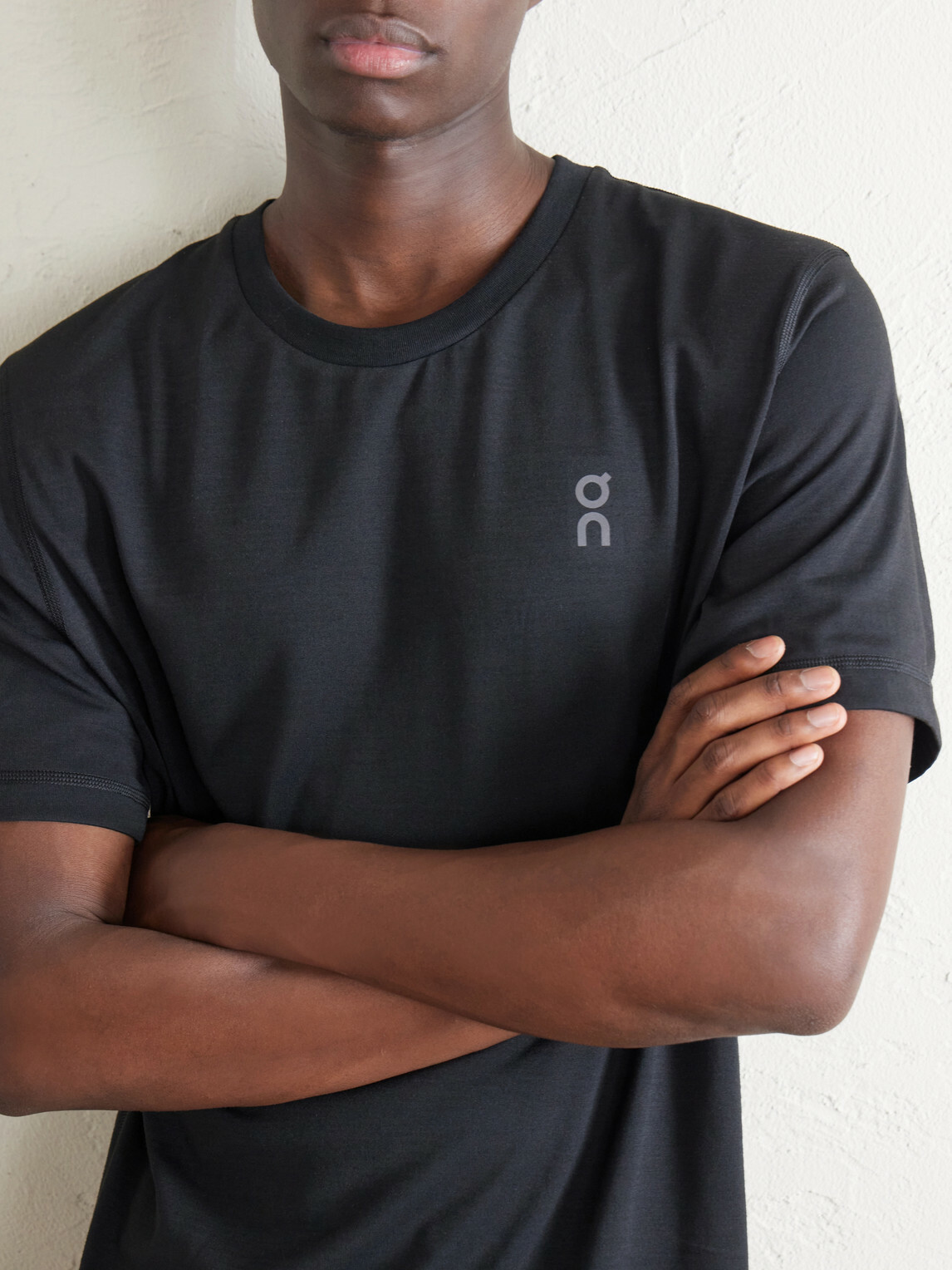 On - Train-T Illuson™ Recycled Drytec™ Stretch-Jersey T-Shirt - Black